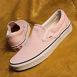 Vans Slip-On Light Pink Women's 10.5 Men's 9.0 Sneakers